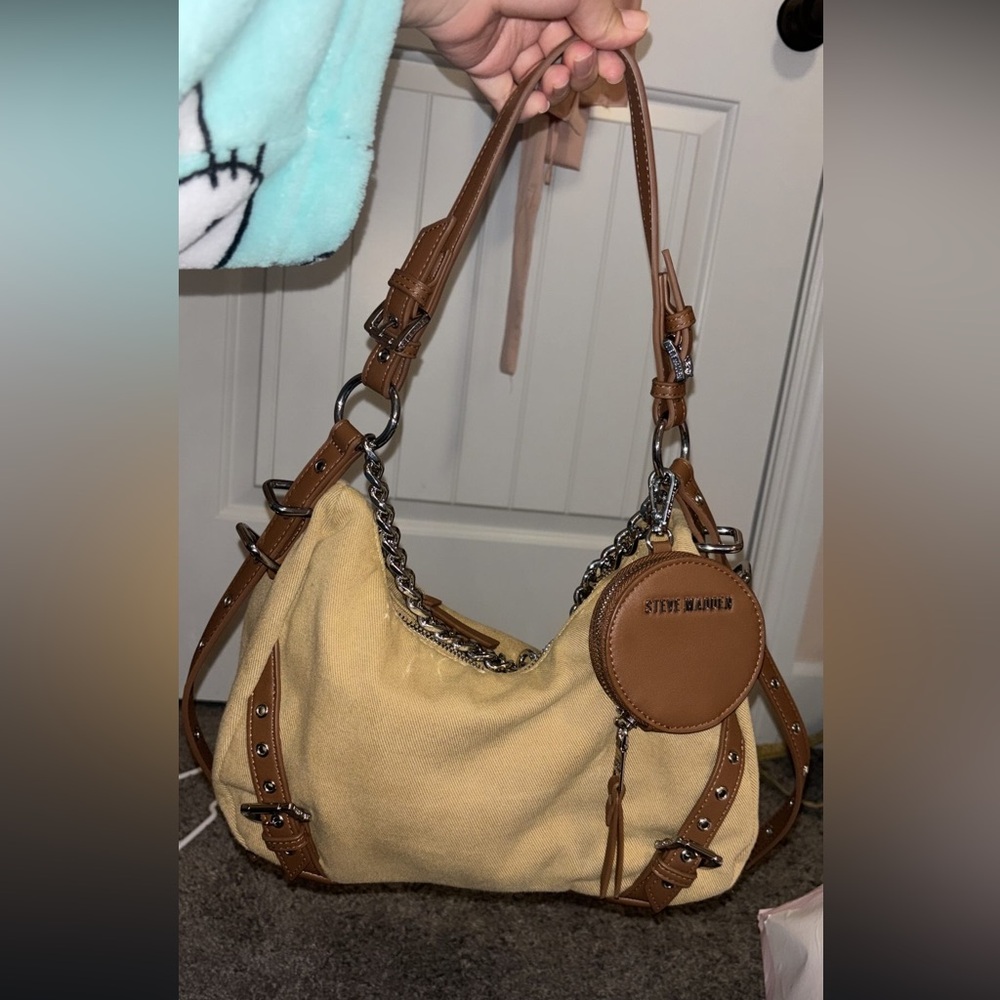 Steve Madden Tan and Brown Women's Bag